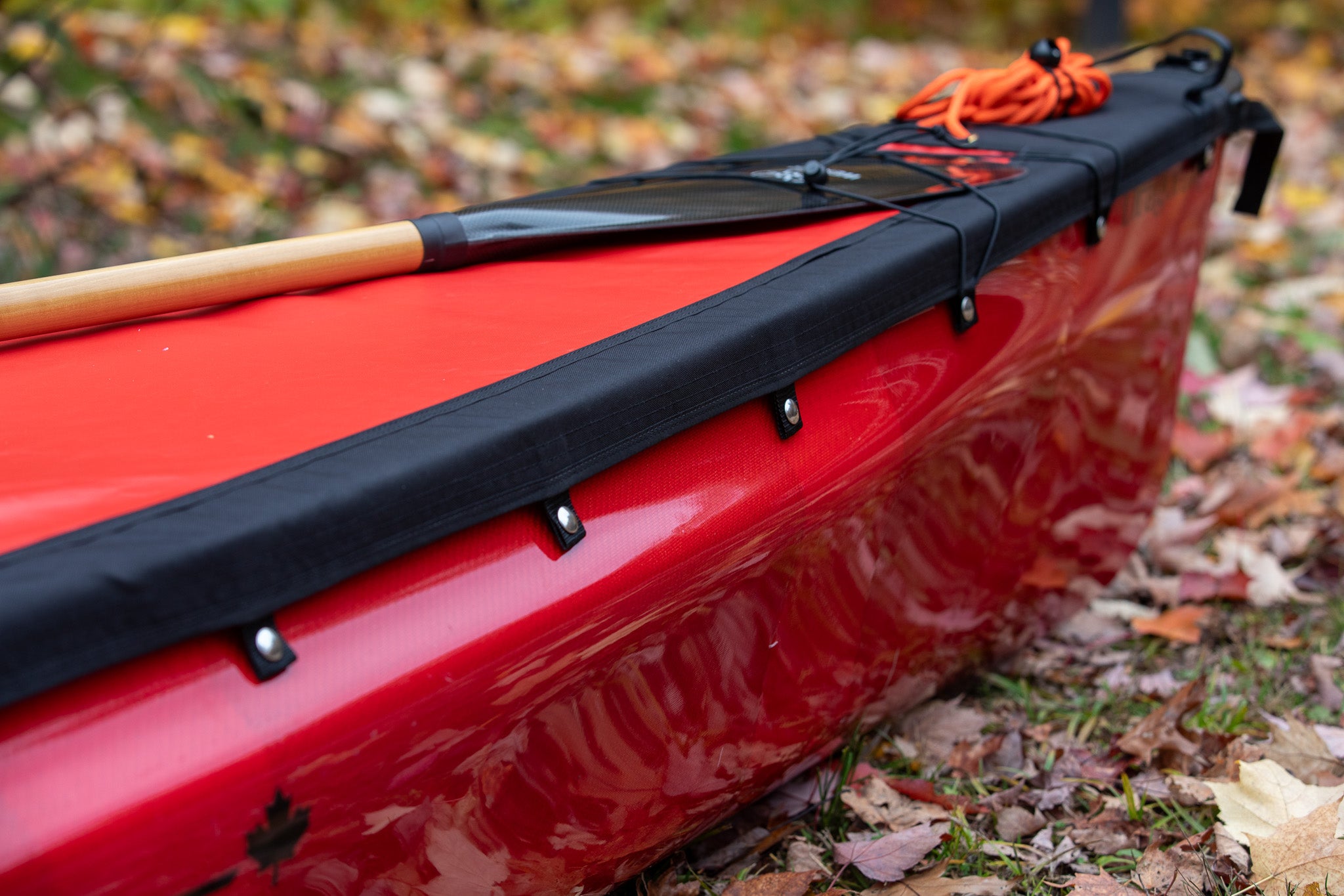 What kind of snaps should I use on my canoe spray deck?
