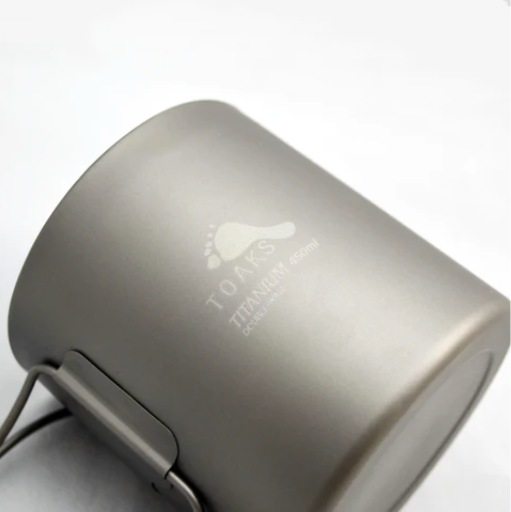 TOAKS Titanium 450 ml Double Wall Cup