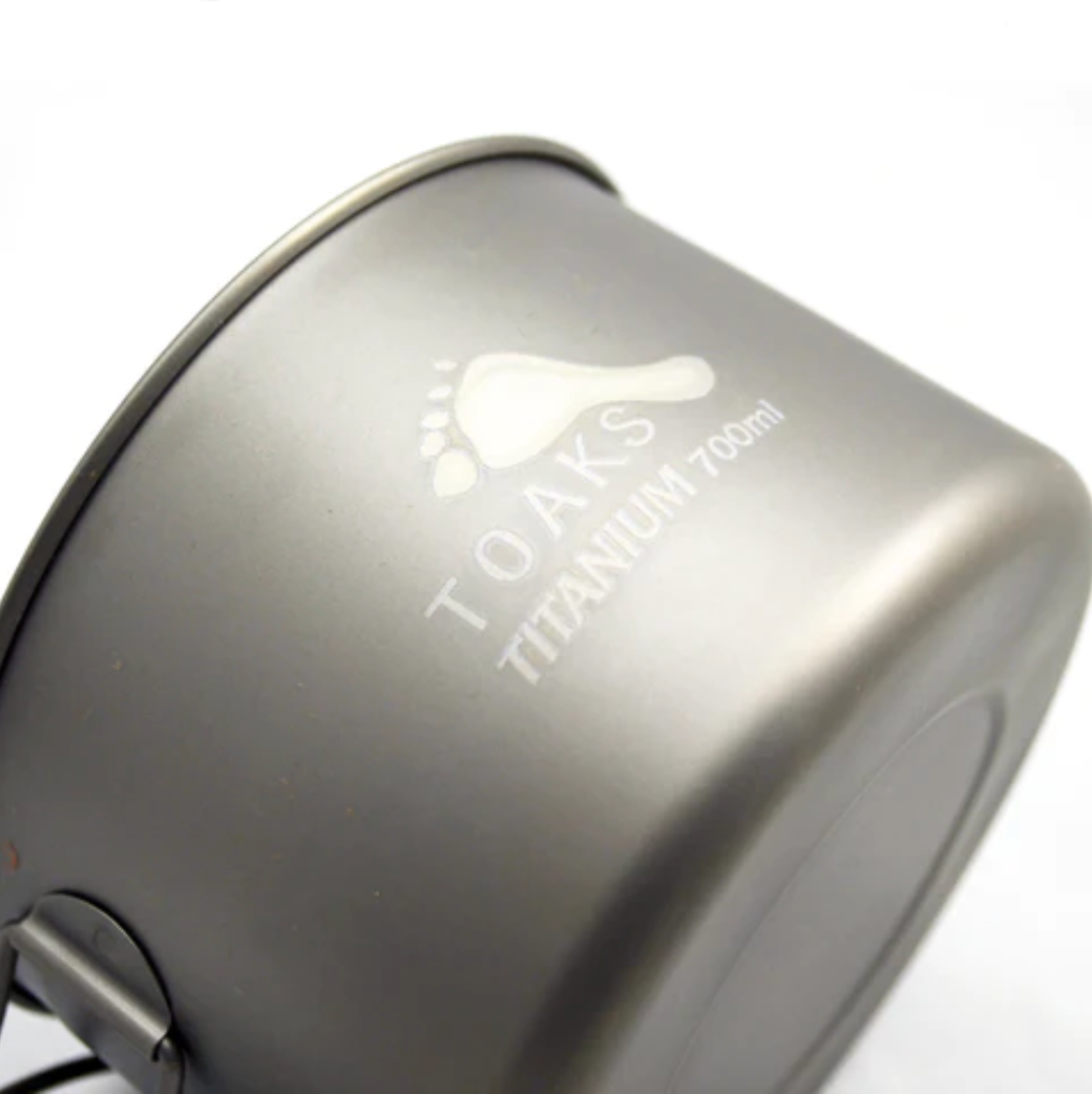 TOAKS LIGHT Titanium 700 Pot