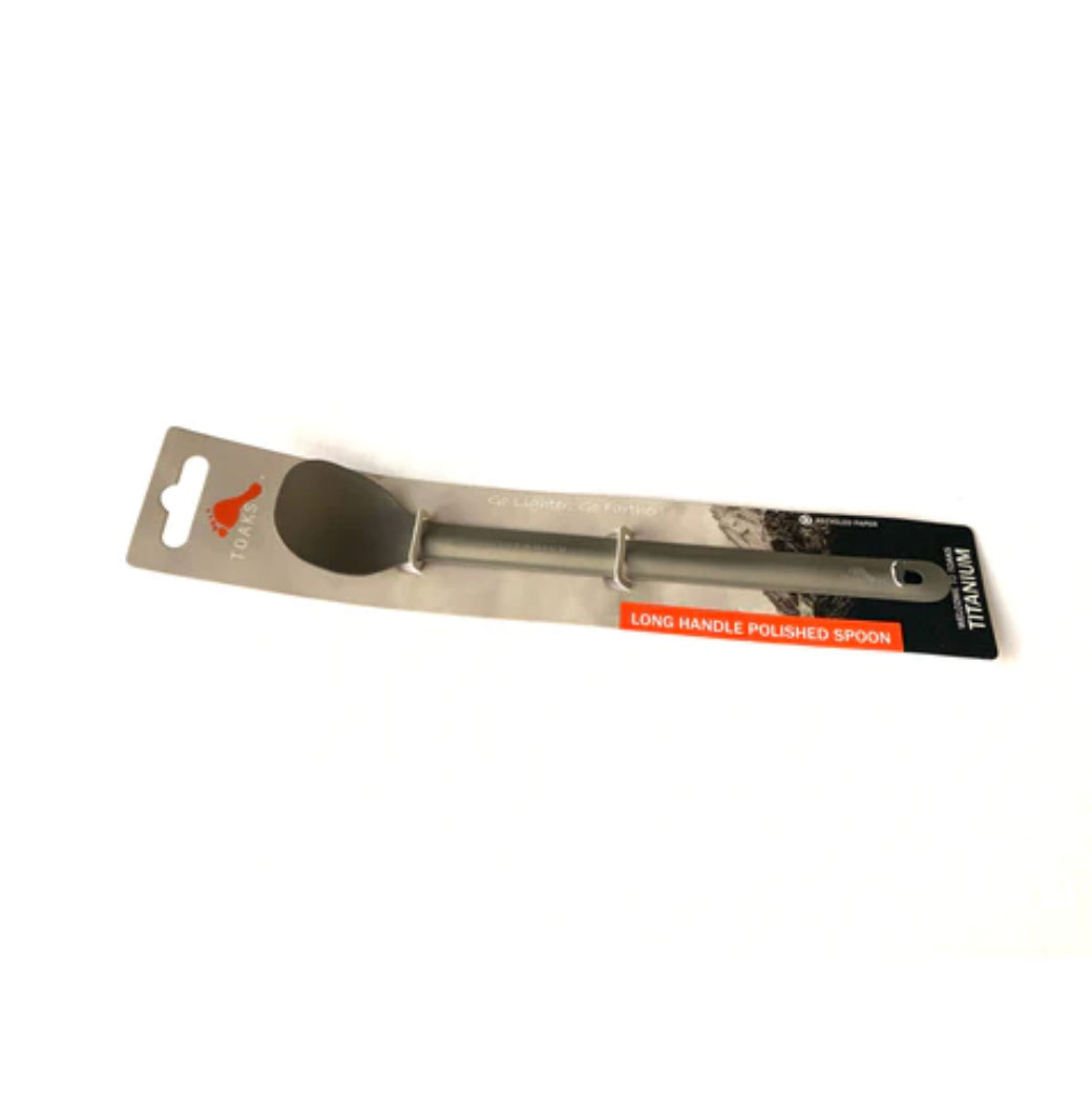 TOAKS Titanium Long Handle Spoon
