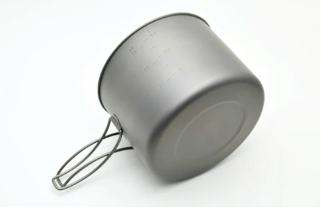 TOAKS Titanium 1600 Pot with Pan