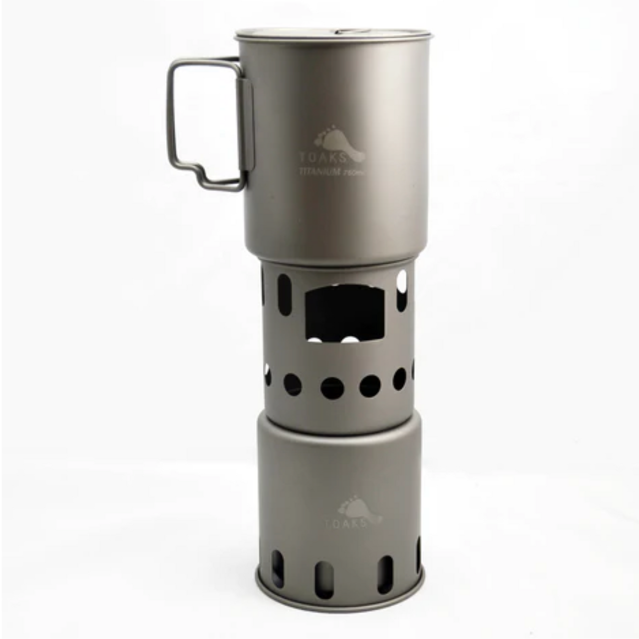 TOAKS Titanium Backpacking Wood Burning Stove (Small)