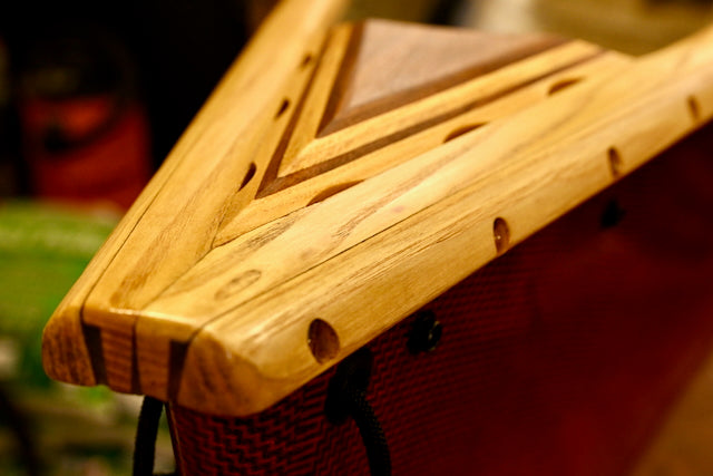 Wood Gunwales and Deck on a Canoe