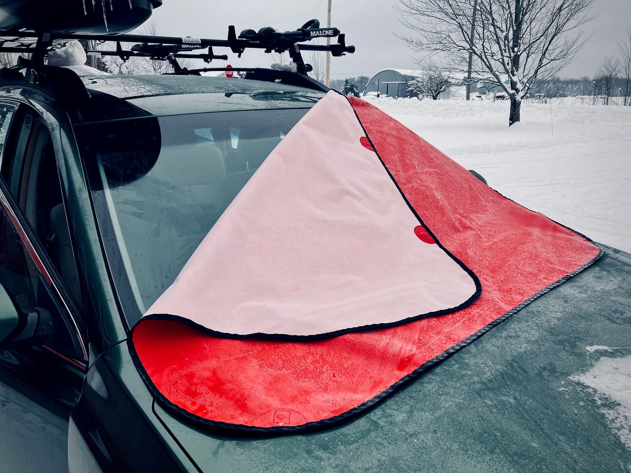 Car Windshield Snow Cover, Car Windshield Cover for Ice and Snow
