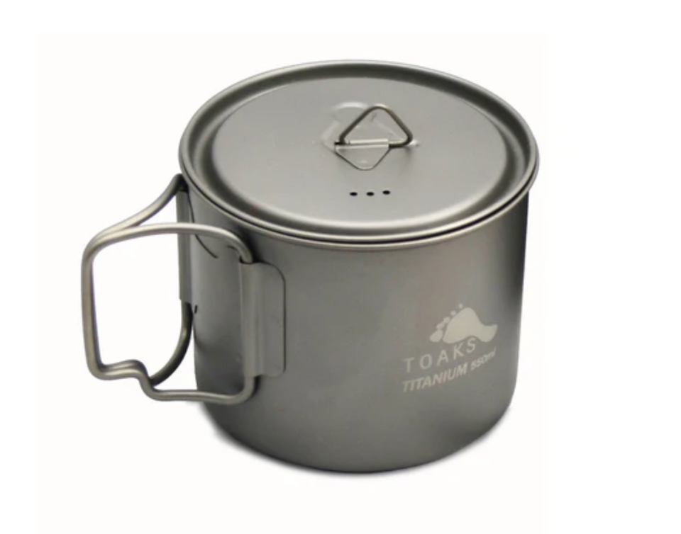 TOAKS LIGHT Titanium 550 Pot – RedLeaf Designs TOAKS LIGHT Titanium 550 Pot – RedLeaf Designs