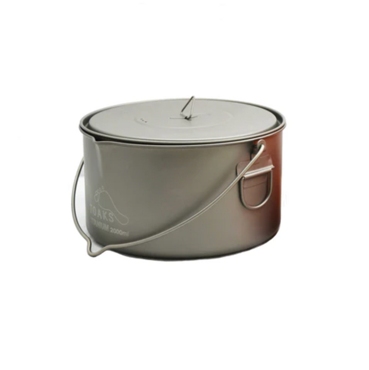 TOAKS Titanium 2000 Pot with Bail Handle – RedLeaf Designs